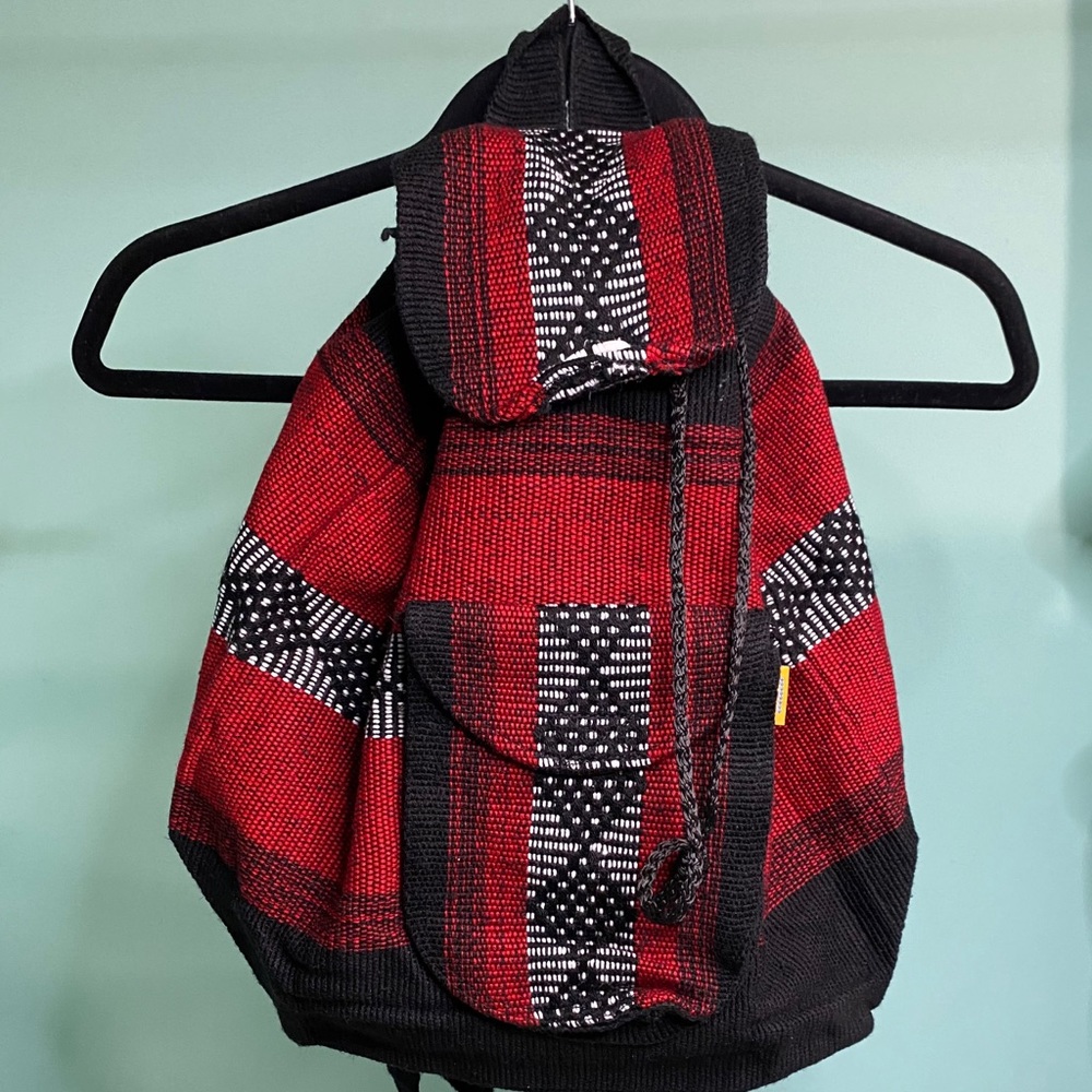 Embroidered backpack imported from Oaxaca,Mexico